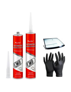 Sellador de Parabrisas Poliuretano MuzeFansi 2 Paquetes 310 ml