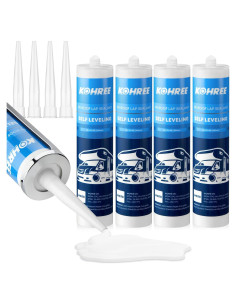 Sellador de Techo Autonivelante Kohree 4 Unidades 1.98 kg