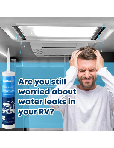 Sellador de Techo Autonivelante Kohree 4 Unidades 1.98 kg