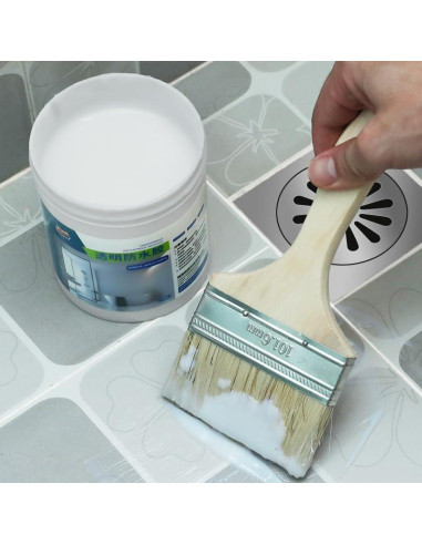 Adhesivo Transparente Impermeable Biaoyun 500g para Baño