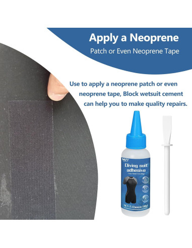 Kit de Reparación de Trajes de Neopreno DINGSEN 60g Adhesivo