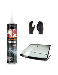 Sellador de Parabrisas Negro Paistely 310ml Poliuretano Rápido
