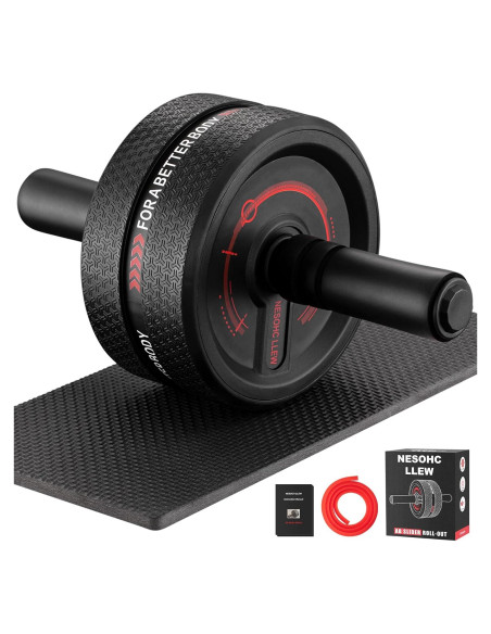 Rueda de Abdominales NESOHC LLEW 3.4" Mejorada - 222 kg