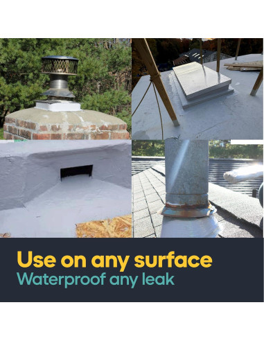 Kit de Sellador Impermeable Olmeck - Caucho Líquido 10 kg