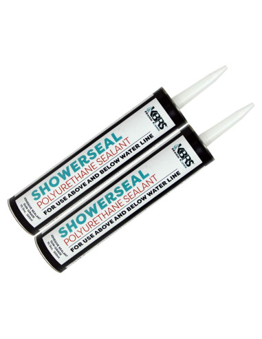 Sellador de Poliuretano Grado Marino ShowerSeal 2x10.1 Oz Gris