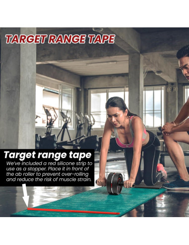 Rueda de Abdominales NESOHC LLEW 3.4" Mejorada - 222 kg