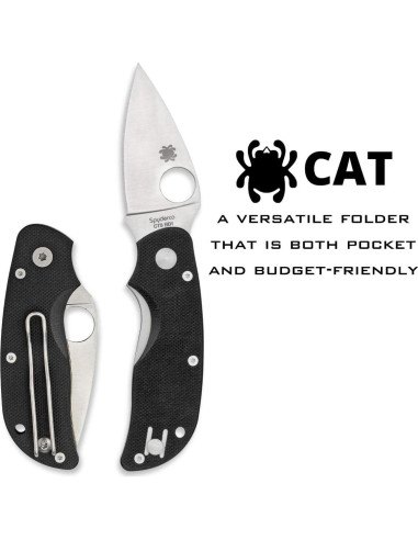Cuchillo Plegable Spyderco Cat C129GP 6.35 cm Acero Inoxidable