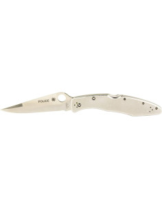 Cuchillo Plegable Spyderco Policía Acero Inoxidable 13.65cm 2