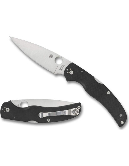 Cuchillo Plegable Spyderco Native Chief G-10 Negro 10.37 cm