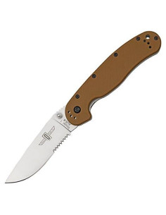 Cuchillo Plegable Ontario Knife Co. RAT 1, Acero AUS-8 8.9 cm