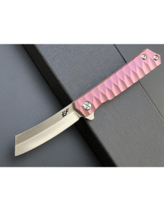 Cuchillo Plegable Eafengrow EF97 Acero D2 Mango Titanio 20.3 cm 2