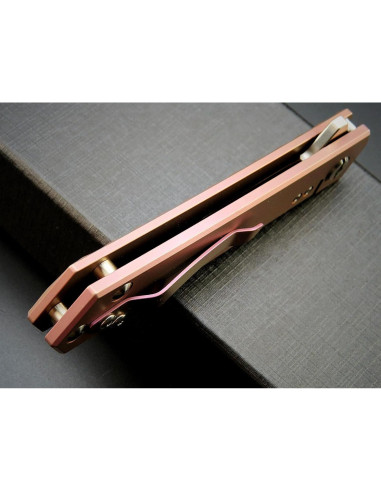 Cuchillo Plegable Eafengrow EF97 Acero D2 Mango Titanio 20.3 cm