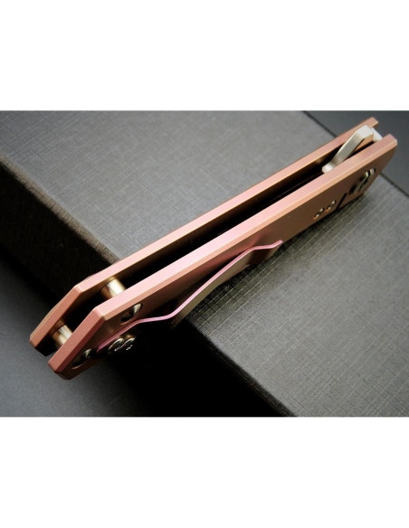 Cuchillo Plegable Eafengrow EF97 Acero D2 Mango Titanio 20.3 cm