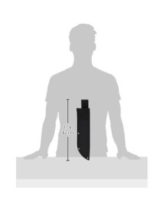Funda de Nylon Negra Ontario Knife 30.48 cm con Lazo 2