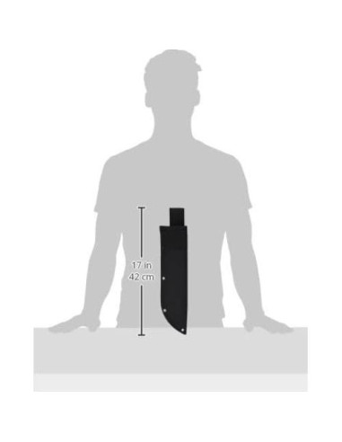 Funda de Nylon Negra Ontario Knife 30.48 cm con Lazo