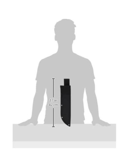 Funda de Nylon Negra Ontario Knife 30.48 cm con Lazo