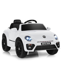 Coche Eléctrico para Niños Costzon Volkswagen Beetle 12V
