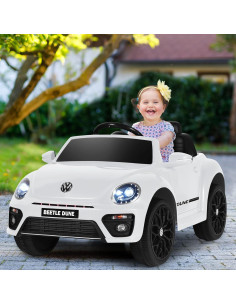 Coche Eléctrico para Niños Costzon Volkswagen Beetle 12V 2