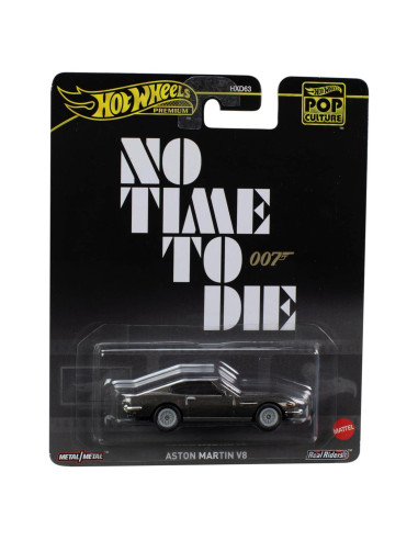 Coche Die Cast Aston Martin V8 Hot Wheels 1:64 7 cm