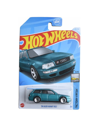 Hot Wheels Audi Avant RS2 1994 Escala 1:64 Verde