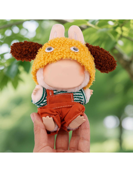 Conjunto de Ropa para Muñeca 17cm Gosknor - Overoles Naranjas