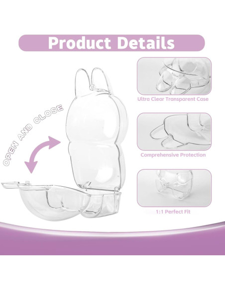 Estuche Protector Transparente Fommt DCL para Muñecas