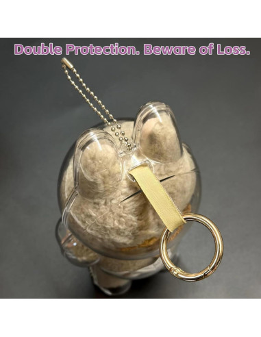 Estuche Protector Transparente Fommt DCL para Muñecas