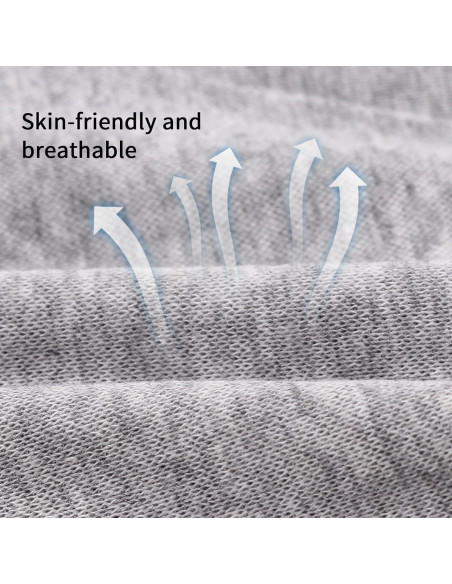 Conjunto de Gorro Beanie y Manoplas AQOKKA para Bebés 0-6 Meses