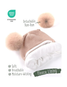 Conjunto Gorra y Bufanda Invierno FURTALK Niños 2-5T 2