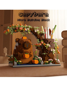 Juego de Bloques de Construcción Micro Capibara 1800 Piezas 2