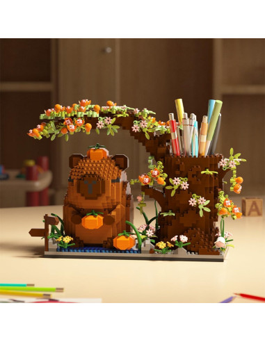 Juego de Bloques de Construcción Micro Capibara 1800 Piezas