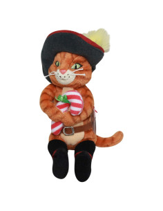 Peluche Gato con Botas TY Beanie Baby 22.86 cm
