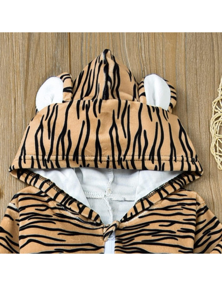 Mono para Bebé Aalizzwell con Capucha y Tema Animal 18-24 Meses