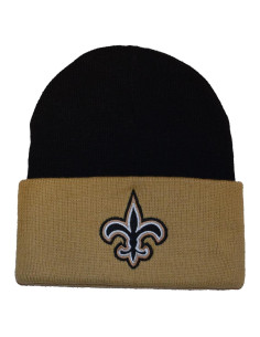 Gorro Beanie Infantil Reebok NFL New Orleans Saints 100% Acrílico