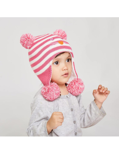 Sombrero de Invierno LANGZHEN para Niños con Forro Polar