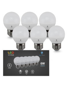 Bombillas LED G16 Bluex Paquete de 6 - 6W 550 Lúmenes 3000K