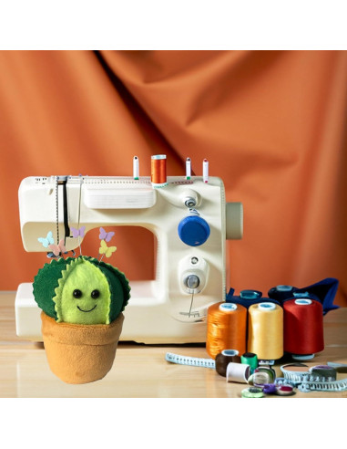 Alfiletero Cactus BusyPet con Alfileres de Mariposa 7x7x9cm