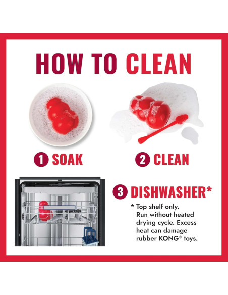 KONG Goodie Bone - Hueso de Goma Natural para Perros X Grande