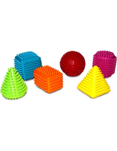 Formas Sensoriales Hedstrom 6 Piezas para Bebés 6+ Meses