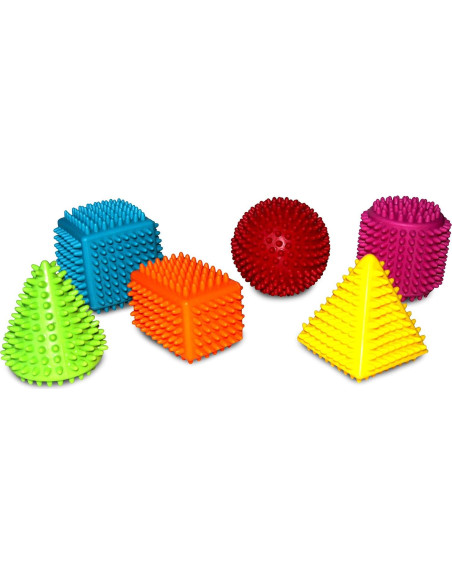 Formas Sensoriales Hedstrom 6 Piezas para Bebés 6+ Meses