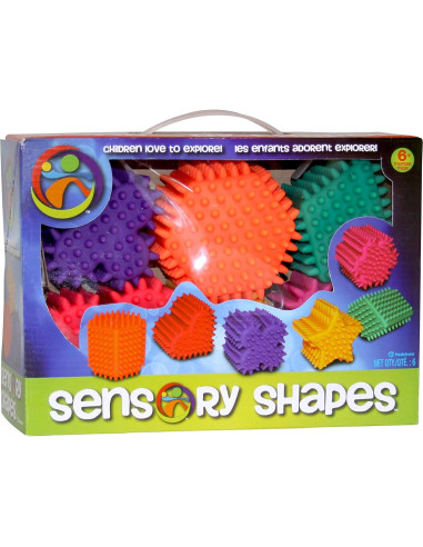 Formas Sensoriales Hedstrom 6 Piezas para Bebés 6+ Meses