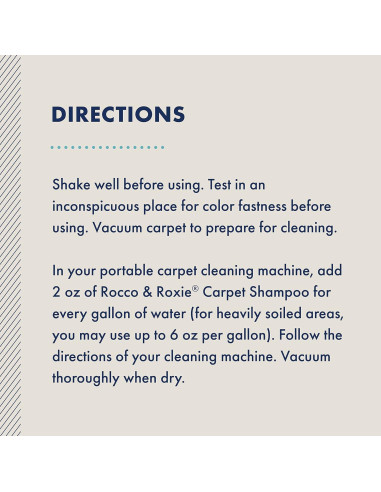 Limpiador de Alfombras Rocco & Roxie 946ml para Mascotas