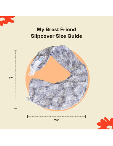 Almohada de Lactancia Mi Amigo Brest Original Ergonomía Coral