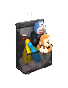 Bolsa Organizadora de Juguetes de Baño ALYER 38x30.5cm Negra