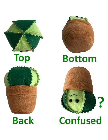 Alfiletero Cactus BusyPet con Alfileres de Mariposa 7x7x9cm