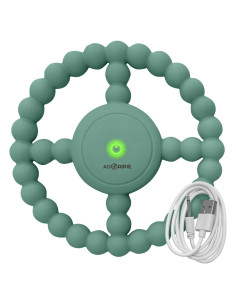 Anillo de Dentición ADORIPIE Verde - Silicona Segura 12.7 cm