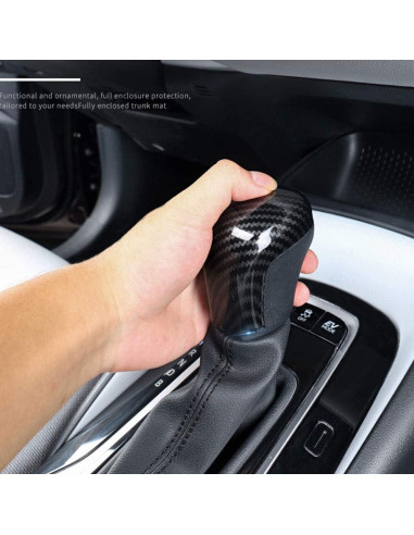 Cubierta de Perilla de Cambio XITER para Toyota Camry/Corolla 2018-2025 - Fibra de Carbono