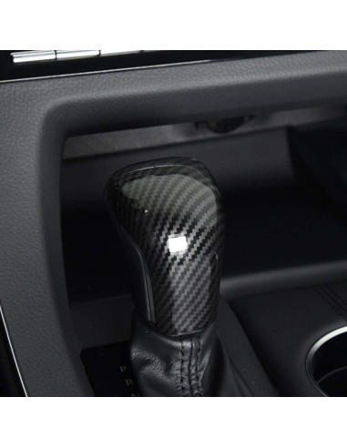 Cubierta de Perilla de Cambio XITER para Toyota Camry/Corolla 2018-2025 - Fibra de Carbono