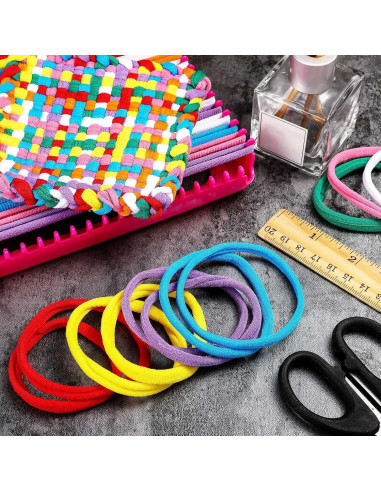 288 Anillos de Trapo de Telar Blulu para Manualidades DIY