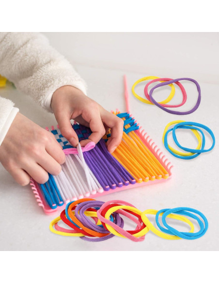 288 Anillos de Trapo de Telar Blulu para Manualidades DIY